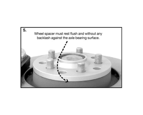 H&R DRS-MZ-System Hjuldistanssats 22mm per axel - Pluggstorlek 5x114,3 - Nav 68,1mm - Bultstorlek M14x2, bild 6