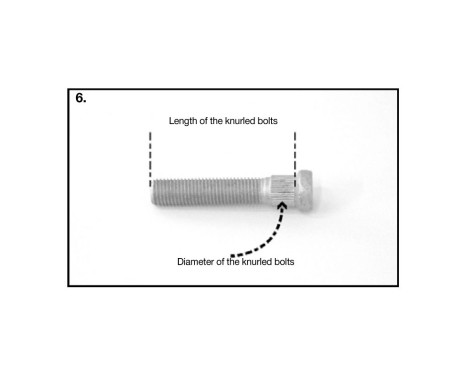 H&R DRS-System Hjuldistanssats 20mm per axel - Pluggstorlek 4x108 - Nav 63,3mm - Bultstorlek M12x1,5 - F, bild 7