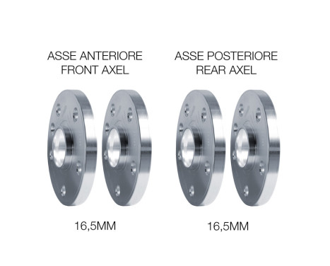 Simoni Racing Aluminium Hjulspacer Set För Smart Diverse - 2x16.5mm - 2x16.5mm, bild 3