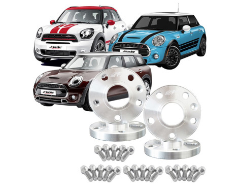 Simoni Racing Aluminium Hjulspacer Set Passar Mini inkl. hjulbultar