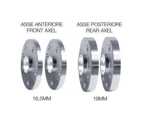 Simoni Racing Aluminium Hjulspacer Set - Renault Clio - 2x16.5mm - 2x19mm, bild 3
