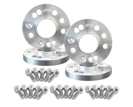 Simoni Racing Aluminium Hjulspacersats Alfa Romeo Mito 16/20mm inkl. hjulbultar, bild 5