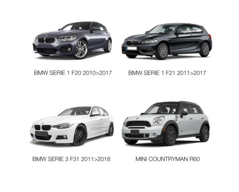 Simoni Racing Aluminium Hjulspacersats för BMW & Mini inkl. hjulbultar, bild 2