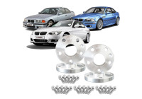 Simoni Racing aluminium hjulspacersats lämplig för BMW 3-serien, inklusive hjulbultar