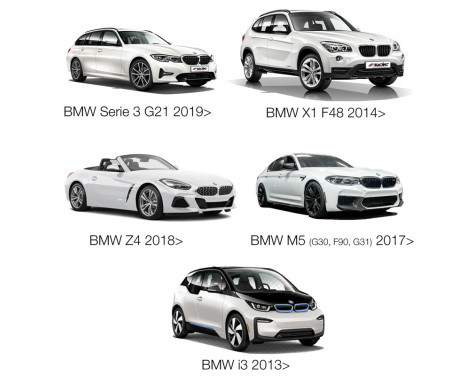 Simoni Racing Aluminium Hjulspacersats passande för BMW inkl. hjulbultar, bild 2
