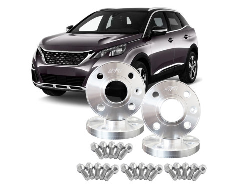 Simoni Racing Aluminium Hjulspacersats PEUGEOT - 3008 II SUV - 2016-2024 inkl. hjulbultar