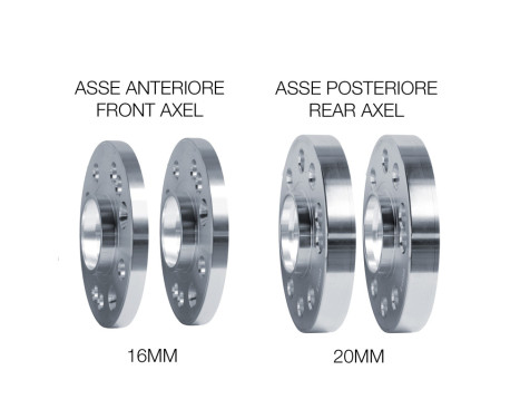 Simoni Racing Aluminium Hjulspacersats Suzuki Swift - 2x16mm + 2x20mm, bild 3