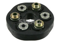 Hardy disk/gummi axelkoppling