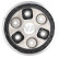 Hardy disk/gummi axelkoppling, miniatyr 3