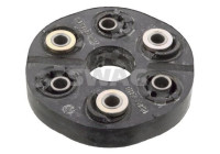 Hardy disk/gummi axelkoppling