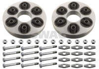 Rep. Set Hardy disc/gummi axelkoppling