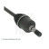 drivaxel ADBP890016 Blue Print, miniatyr 2
