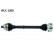 Drivaxel VKJC 1008 SKF, miniatyr 2