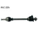 Drivaxel VKJC 1024 SKF, miniatyr 2