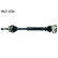 Drivaxel VKJC 1026 SKF, miniatyr 2