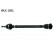 Drivaxel VKJC 1051 SKF, miniatyr 2