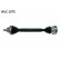 Drivaxel VKJC 1075 SKF, miniatyr 2