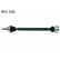 Drivaxel VKJC 1106 SKF, miniatyr 2