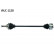 Drivaxel VKJC 1128 SKF, miniatyr 2