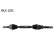 Drivaxel VKJC 1221 SKF, miniatyr 2
