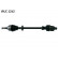 Drivaxel VKJC 1242 SKF