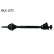 Drivaxel VKJC 1273 SKF