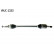 Drivaxel VKJC 1322 SKF