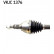 Drivaxel VKJC 1376 SKF, miniatyr 2