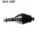 Drivaxel VKJC 1387 SKF, miniatyr 3
