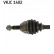 Drivaxel VKJC 1402 SKF, miniatyr 3