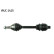 Drivaxel VKJC 1415 SKF