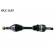 Drivaxel VKJC 1429 SKF, miniatyr 2