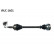 Drivaxel VKJC 1601 SKF