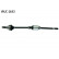 Drivaxel VKJC 1653 SKF, miniatyr 2