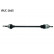 Drivaxel VKJC 1665 SKF, miniatyr 2