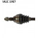Drivaxel VKJC 1907 SKF, miniatyr 2
