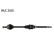 Drivaxel VKJC 2100 SKF