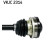 Drivaxel VKJC 2314 SKF, miniatyr 4