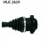 Drivaxel VKJC 2619 SKF, miniatyr 3