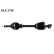Drivaxel VKJC 2798 SKF, miniatyr 2
