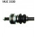 Drivaxel VKJC 3330 SKF, miniatyr 2