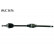 Drivaxel VKJC 3676 SKF