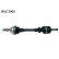 Drivaxel VKJC 3900 SKF