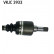 Drivaxel VKJC 3933 SKF, miniatyr 3