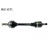Drivaxel VKJC 4173 SKF