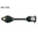 Drivaxel VKJC 4251 SKF