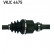 Drivaxel VKJC 4475 SKF, miniatyr 4