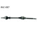 Drivaxel VKJC 4507 SKF, miniatyr 2