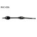 Drivaxel VKJC 4526 SKF, miniatyr 2