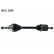 Drivaxel VKJC 4595 SKF, miniatyr 2